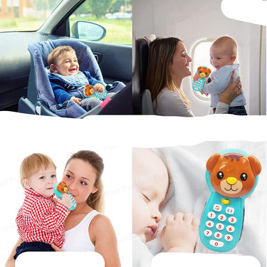 ToddlerPhone | Playful learning with light and sound - Educational toy phone for children